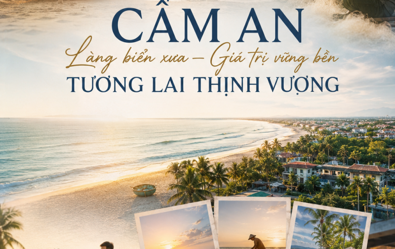 Lô góc đẹp 372m² - Khu Làng Chài Hội An, 40Tr/m. Phù hợp đầu tư khai thác dòng tiền